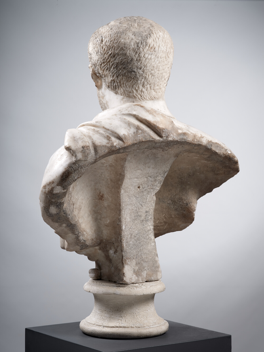 Buste d’homme héroïsé