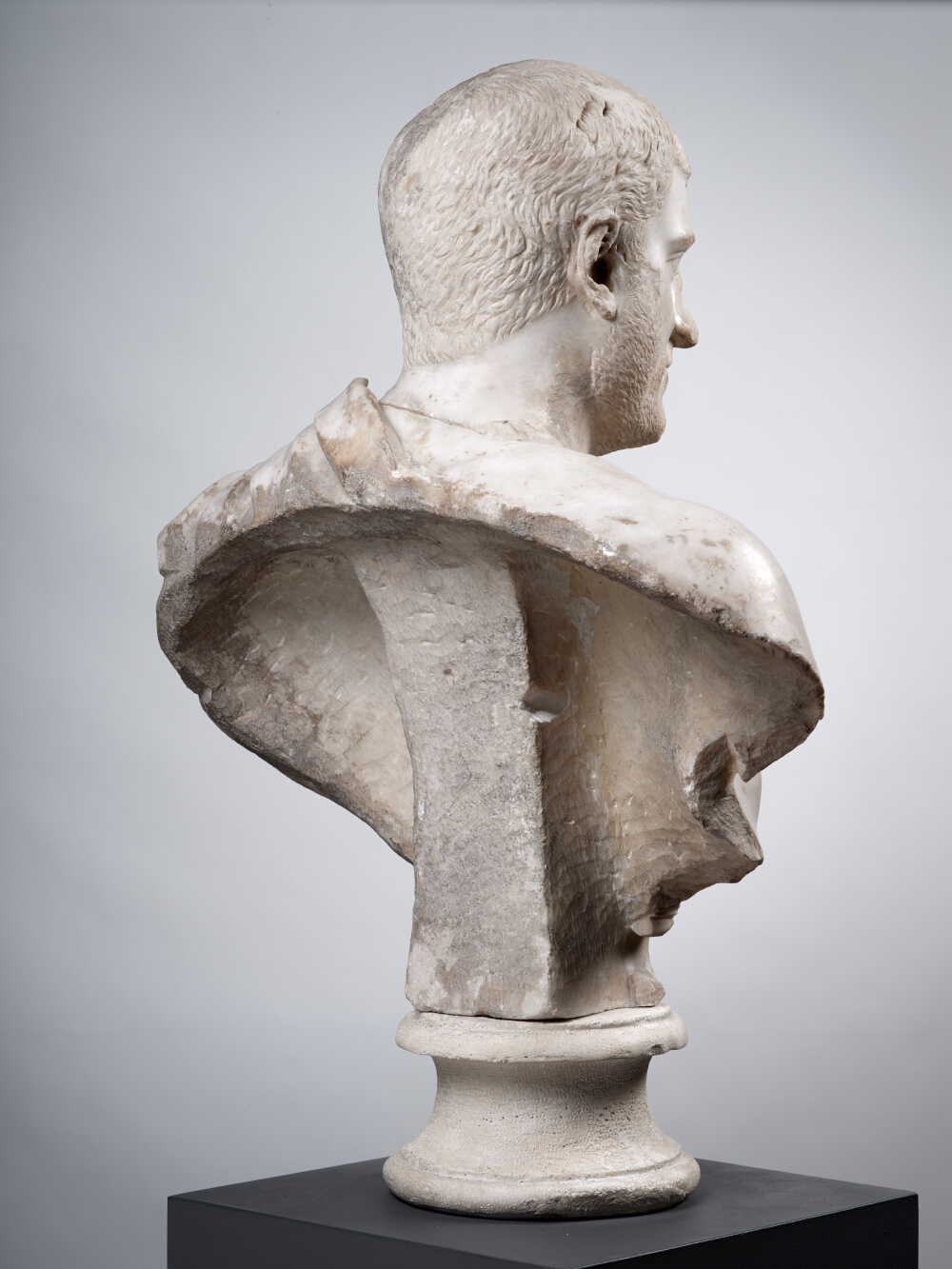 Buste d’homme héroïsé