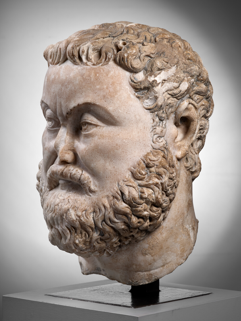 Tête quasi colossale de Maximien Hercule