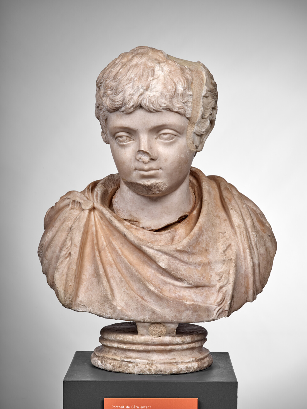 Buste de Géta enfant