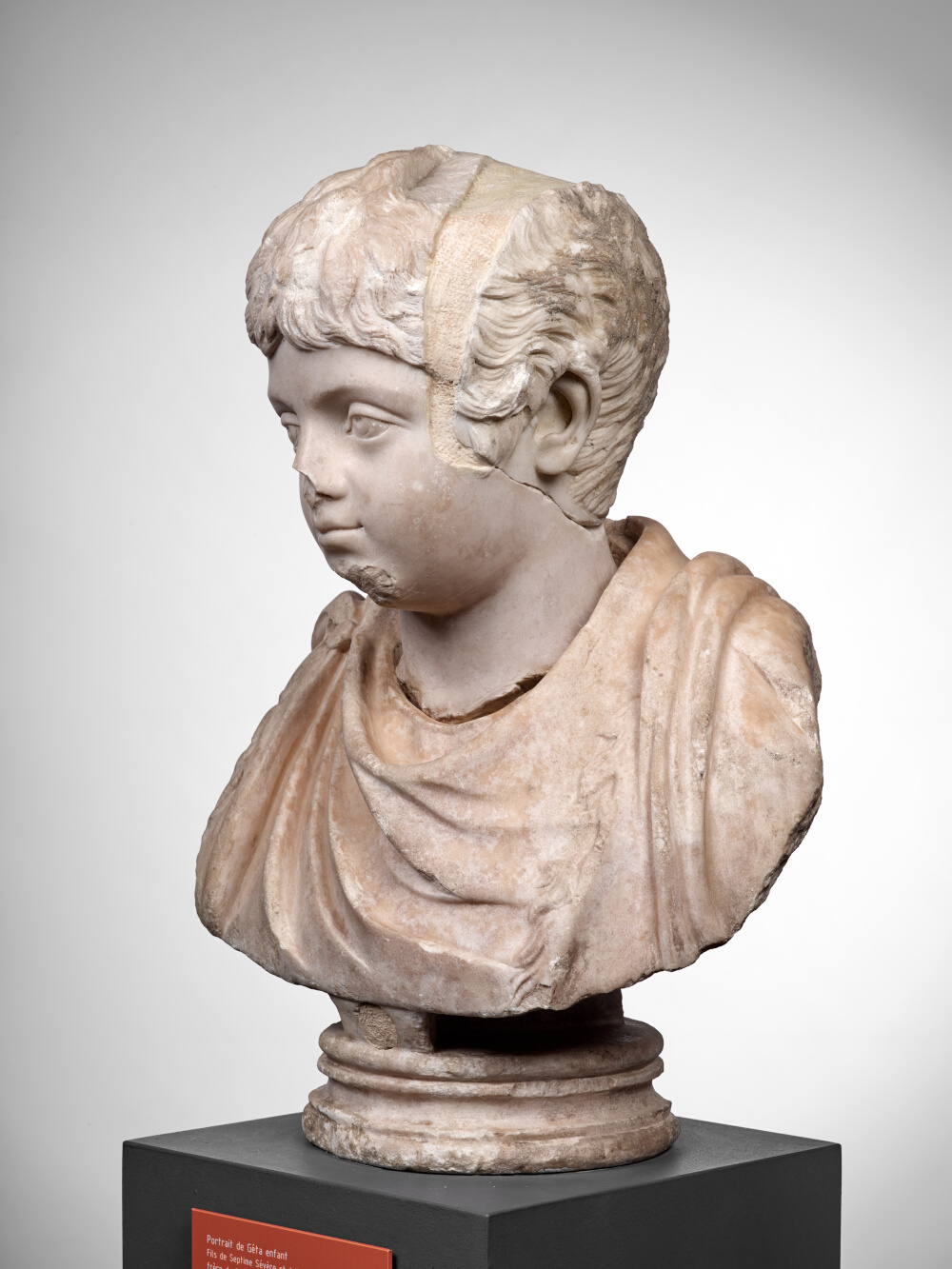 Buste de Géta enfant