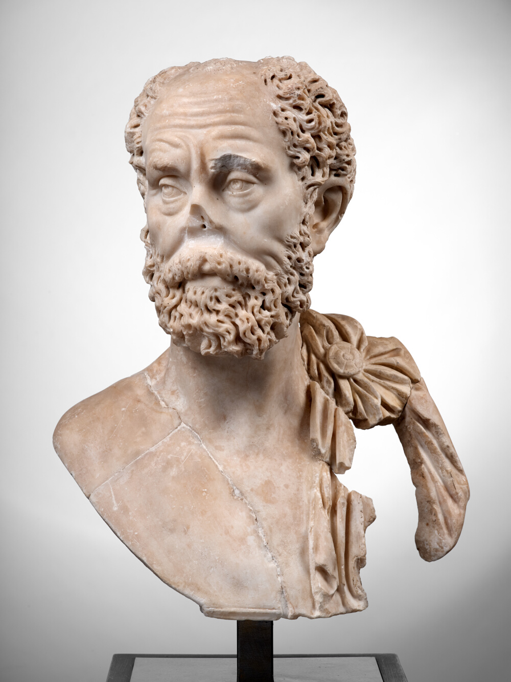 Buste héroïsé d’un homme d’âge mûr